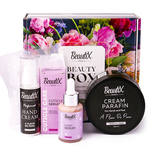 

BEAUTIX Подарочный набор для уход за руками 4 в 1 "A fleur de peau", Подарочный набор для уход за руками 4 в 1 "A fleur de peau"