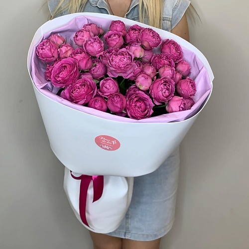 

FLEUR DE FEE ЦВЕТОЧНАЯ ФЕЯ Букет из кустовых пионовмдных роз Мисти Бабблз (11 веток), Букет из кустовых пионовмдных роз Мисти Бабблз (11 веток)