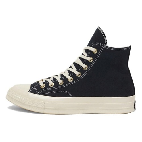 

CONVERSE Кроссовки Chuck 70 High Black Gold Star, Кроссовки Chuck 70 High Black Gold Star