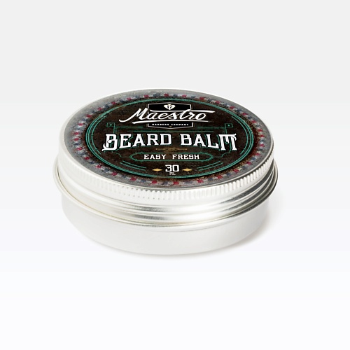 

GREAT MAESTRO BARBERS COMPANY Бальзам для бороды Easy Fresh 30, Бальзам для бороды Easy Fresh