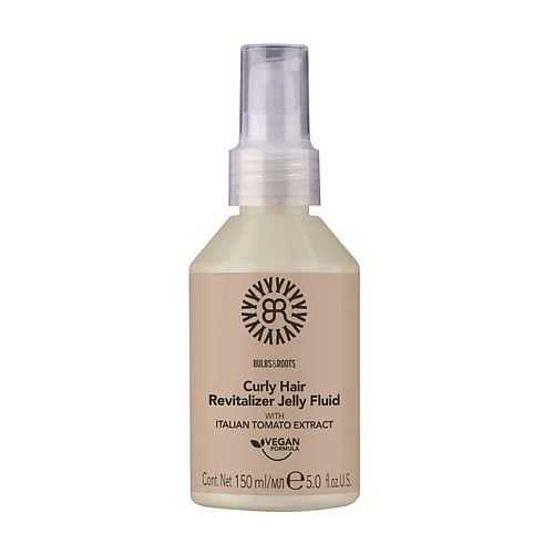 

BULBS&ROOTS Восстанавливающий гель-спрей для вьющихся волос с экстрактом томата, веган Curly Hair 150, Восстанавливающий гель-спрей для вьющихся волос с экстрактом томата, веган Curly Hair
