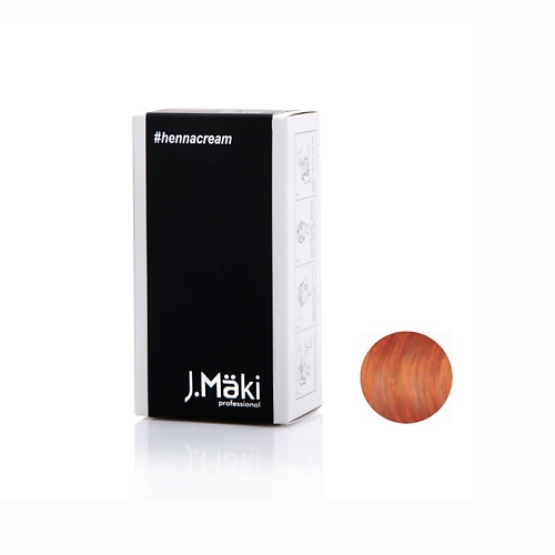 

J.MÄKI PROFESSIONAL Жидкая хна для окрашивания волос Лесной орех 60, Жидкая хна для окрашивания волос Лесной орех
