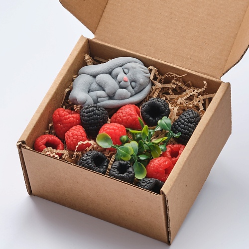 

SKUINA Мыло ручной работы Зайчик и малина 70, Мыло ручной работы Зайчик и малина