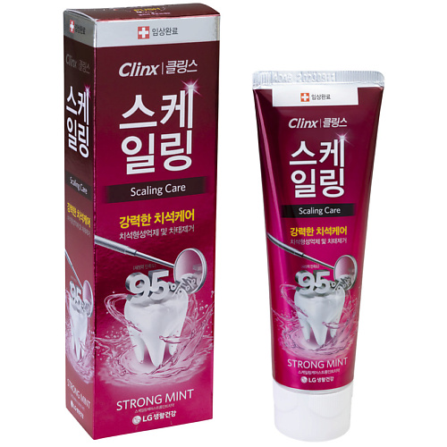 

PERIOE Зубная паста против образования зубного камня Clinx Strong mint 100, Зубная паста против образования зубного камня Clinx Strong mint