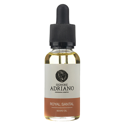 

SIGNORE ADRIANO Масло для бороды Сантал "Royal santal" 30, Масло для бороды Сантал "Royal santal"