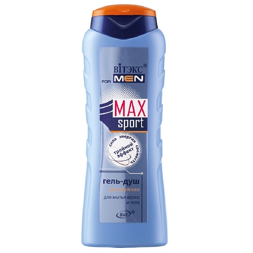 ВИТЭКС Гель-душ для волос и тела FOR MEN MAX Sport 400 279₽