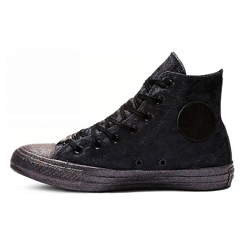 

CONVERSE Кроссовки Chuck Taylor All Star Hi Miley Cyrus Black Silver Womens, Кроссовки Chuck Taylor All Star Hi Miley Cyrus Black Silver Womens