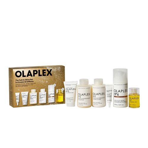 

OLAPLEX Набор The Full-On Shine Set, Набор The Full-On Shine Set