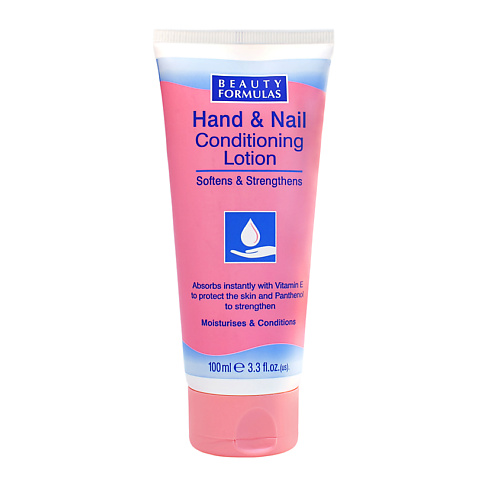 

BEAUTY FORMULAS Лосьон для рук и ногтей смягчающий Hand & Nail Conditioning Lotion 100, Лосьон для рук и ногтей смягчающий Hand & Nail Conditioning Lotion