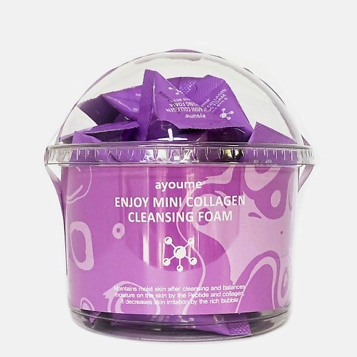 

AYOUME Пенка для умывания с коллагеном ENJOY MINI 30, Пенка для умывания с коллагеном ENJOY MINI