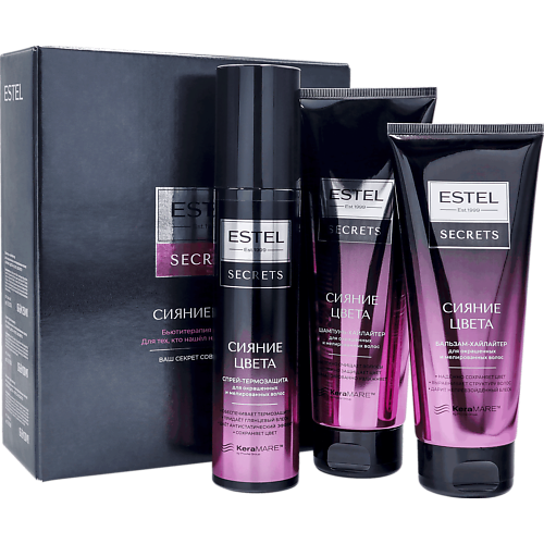 

ESTEL PROFESSIONAL Набор для волос SECRETS "СИЯНИЕ ЦВЕТА", Набор для волос SECRETS "СИЯНИЕ ЦВЕТА"