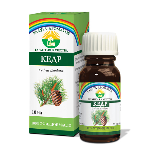 

РАДУГА АРОМАТОВ Эфирное масло КЕДР 10, Эфирное масло КЕДР