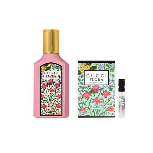 

GUCCI Парфюмерная вода Flora Gorgeous Gardenia + Пробник Flora Gorgeous Jasmine, Парфюмерная вода Flora Gorgeous Gardenia + Пробник Flora Gorgeous Jasmine