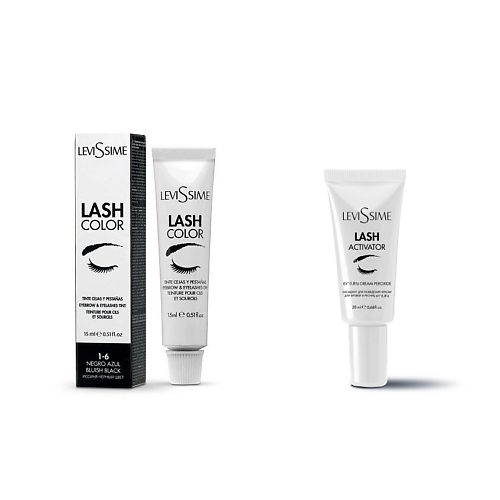 

LEVISSIME Краска для бровей и ресниц + Оксид 1,8%, Краска для бровей и ресниц + Оксид 1,8%