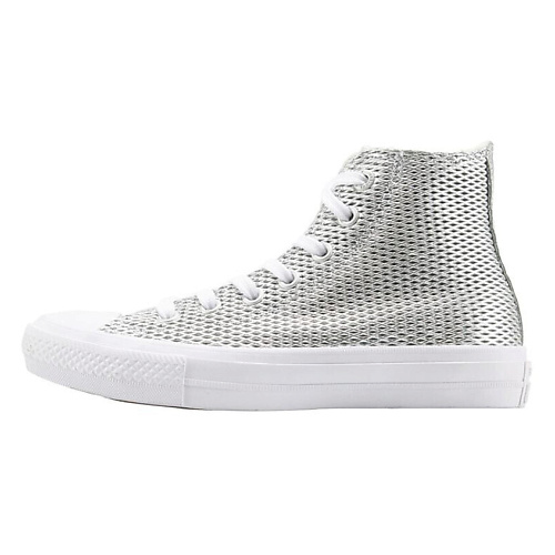 

CONVERSE Кроссовки Chuck Taylor All Star Womens 2 High Perforated Metallic Silver Womens, Кроссовки Chuck Taylor All Star Womens 2 High Perforated Metallic Silver Womens