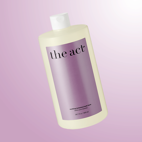 

THE ACT Пена для ванны парфюмированная Лаванда и лотос 850, Пена для ванны парфюмированная Лаванда и лотос