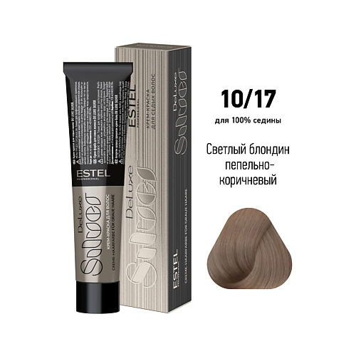 

ESTEL PROFESSIONAL Краска-уход для волос DE LUXE SILVER 60, Краска-уход для волос DE LUXE SILVER