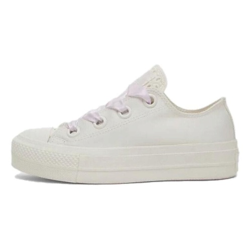 

CONVERSE Кроссовки Chuck Taylor All Star Lift Platform Matte Satin Ivory Womens, Кроссовки Chuck Taylor All Star Lift Platform Matte Satin Ivory Womens