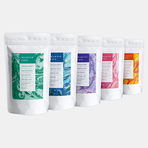 

MARINE LIFE Набор солей для ванны Красного моря СПА-MIX 5000, Набор солей для ванны Красного моря СПА-MIX