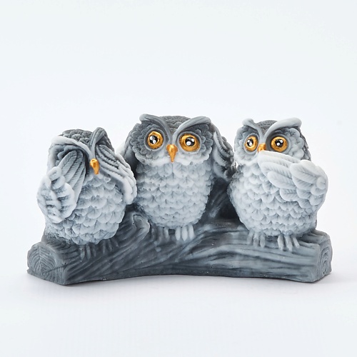 

SKUINA Мыло ручной работы 3 Совы 60, Мыло ручной работы 3 Совы