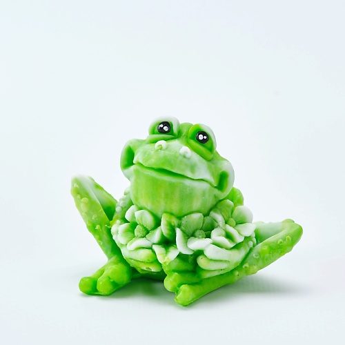 

SKUINA Мыло ручной работы Лягушка с цветами 65, Мыло ручной работы Лягушка с цветами