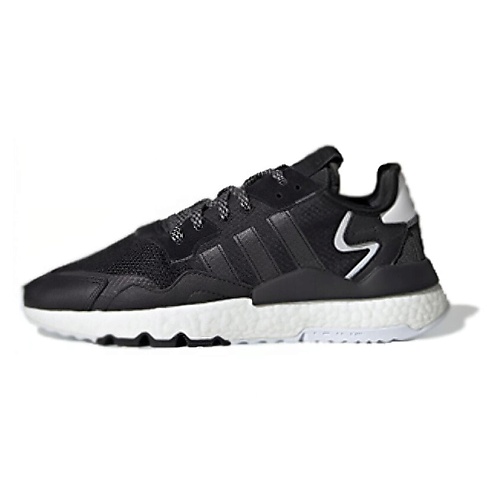 

ADIDAS ORIGINAL Кроссовки Nite Jogger Core Black White, Кроссовки Nite Jogger Core Black White