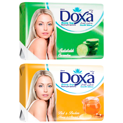 

DOXA Мыло туалетное BEAUTY SOAP Мед, Огурец 480, Мыло туалетное BEAUTY SOAP Мед, Огурец
