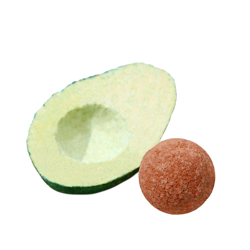 

BEAUTY FOX Бомбочка для ванны Авокадо, Бомбочка для ванны Авокадо