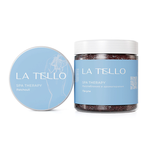 

LA TELLO SPA THERAPY Соль для ванн «Пачули» 600, SPA THERAPY Соль для ванн «Пачули»