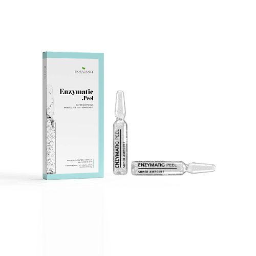 

BIOBALANCE Ампулы для лица с миндальной кислотой 10% SUPER AMPOULE ENZYMATIC PEEL 20, Ампулы для лица с миндальной кислотой 10% SUPER AMPOULE ENZYMATIC PEEL