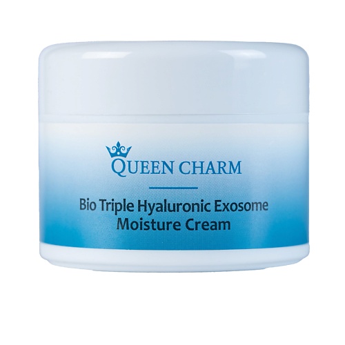 QUEEN CHARM Крем для лица с экзосомами гиалуроновой кислоты Bio Triple HYLURONIC EXOSOME 50