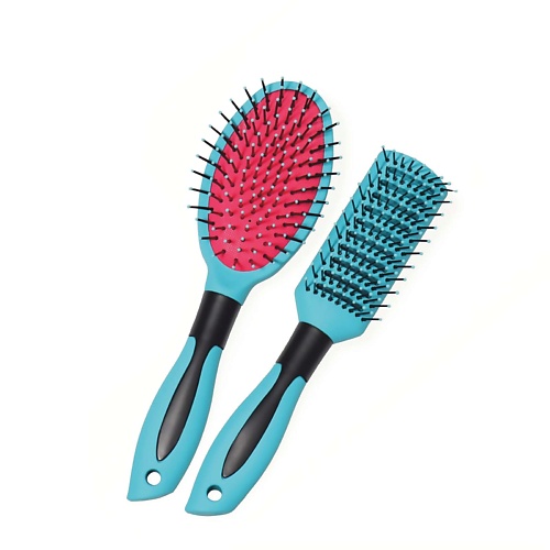 

QUEEN FAIR Набор «ОТПУСК»: расчёски массажные, Набор «ОТПУСК»: расчёски массажные