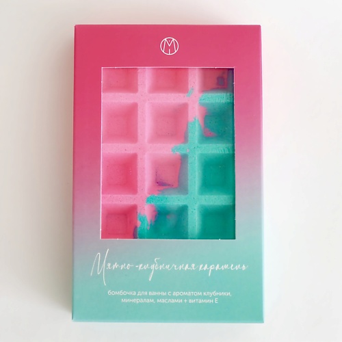 

MIPASSIONCORP Бомбочка вафля "Мятно-клубничная карамель", Бомбочка вафля "Мятно-клубничная карамель"