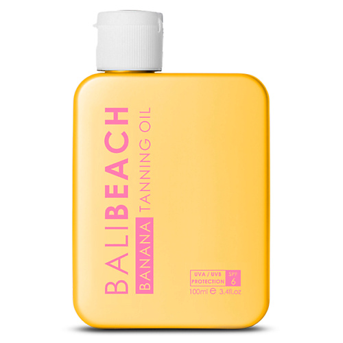 

BALIBEACH Масло для загара на солнце и в солярии, аромат банан 100, Масло для загара на солнце и в солярии, аромат банан
