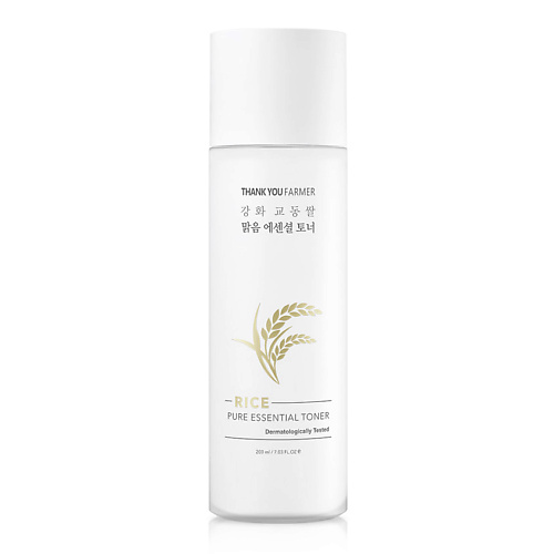 

THANK YOU FARMER Тонер для лица Rice Pure Essential Toner 200, Тонер для лица Rice Pure Essential Toner