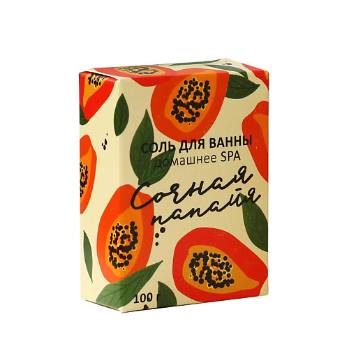 

BEAUTY FOX Соль для ванны "Сочная папайя" 100, Соль для ванны "Сочная папайя"