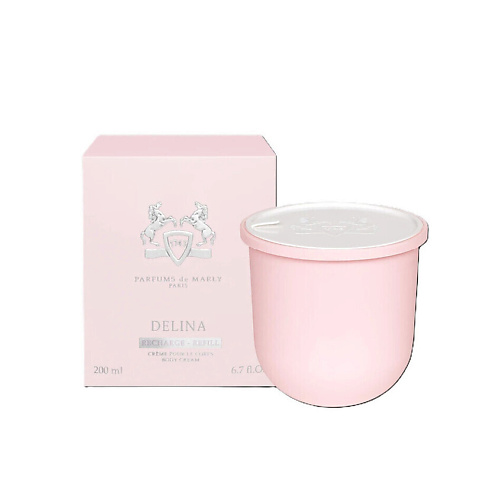 

PARFUMS DE MARLY Парфюмированный крем для тела Delina Body Cream Refill. Сменный блок 200, Парфюмированный крем для тела Delina Body Cream Refill. Сменный блок