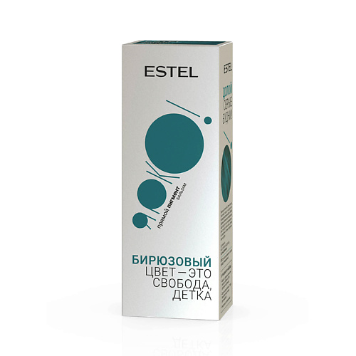 

ESTEL PROFESSIONAL Бальзам с прямыми пигментами для волос ЯPКО, Бирюзовый, Бальзам с прямыми пигментами для волос ЯPКО, Бирюзовый