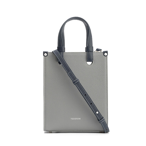 

TESORINI Сумка "Amadea mini" Toutbag серый, синий, Сумка "Amadea mini" Toutbag серый, синий