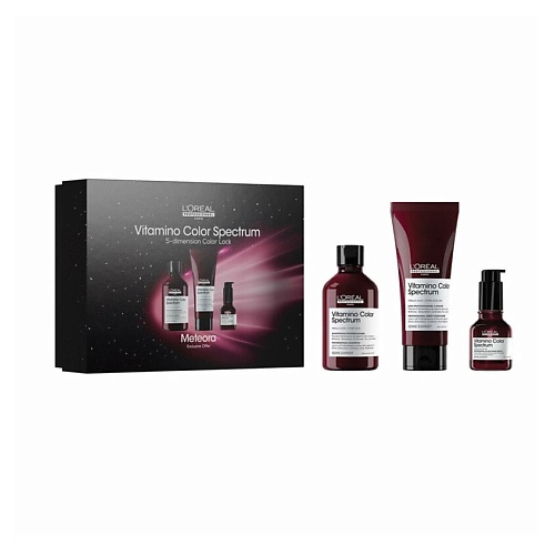 

L'OREAL PROFESSIONNEL Набор Vitamino Color Spectrum:шампунь+кондиционер+сыворотка, Набор Vitamino Color Spectrum:шампунь+кондиционер+сыворотка
