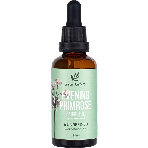 

VERBA NATURA 100% Натуральное масло семян примулы вечерней нерафинированное 50, 100% Натуральное масло семян примулы вечерней нерафинированное