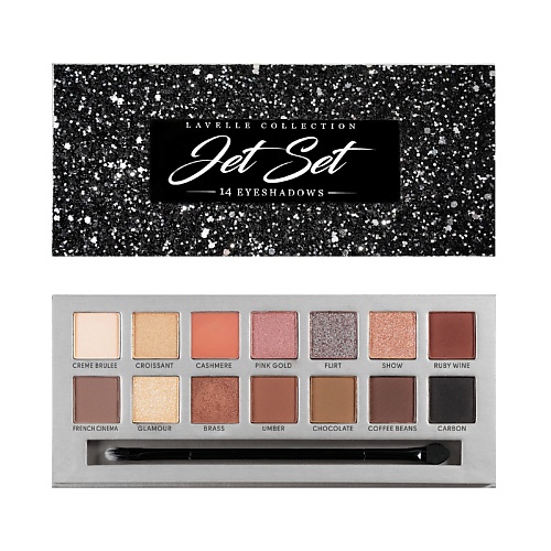 

LAVELLE COLLECTION Тени для век JET SET, Тени для век JET SET