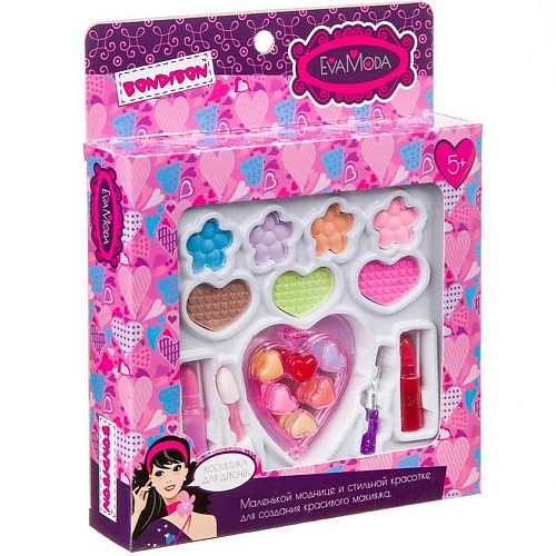 

BONDIBON Набор декоративной косметики Eva Moda Прямоугольный кейс, Набор декоративной косметики Eva Moda Прямоугольный кейс
