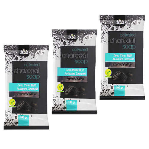 

DOXA Мыло туалетное с активированным углем 300, Мыло туалетное с активированным углем