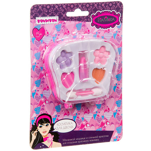 

BONDIBON Набор декоративной косметики Eva Moda" Сумочка-косметичка", Набор декоративной косметики Eva Moda" Сумочка-косметичка"