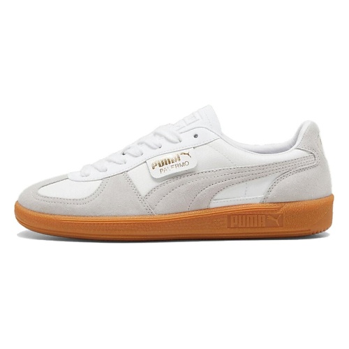 

PUMA Кроссовки Palermo Leather White Glacial Grey Gum, Кроссовки Palermo Leather White Glacial Grey Gum