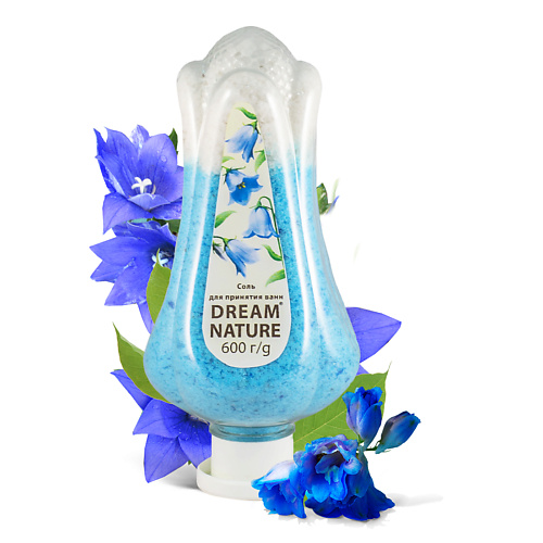 

DREAM NATURE Соль для ванны с пеной "Колокольчик" 600, Соль для ванны с пеной "Колокольчик"
