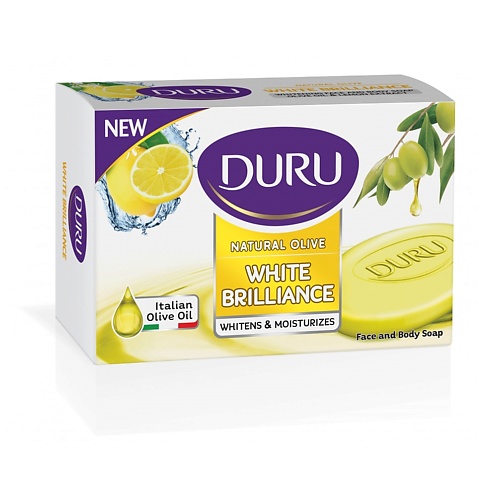 

DURU Туалетное мыло Natural Olive White Brilliance, Туалетное мыло Natural Olive White Brilliance