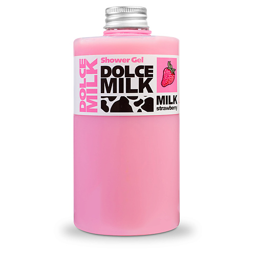 

DOLCE MILK Гель для душа Молоко и Земляника 460, Гель для душа Молоко и Земляника