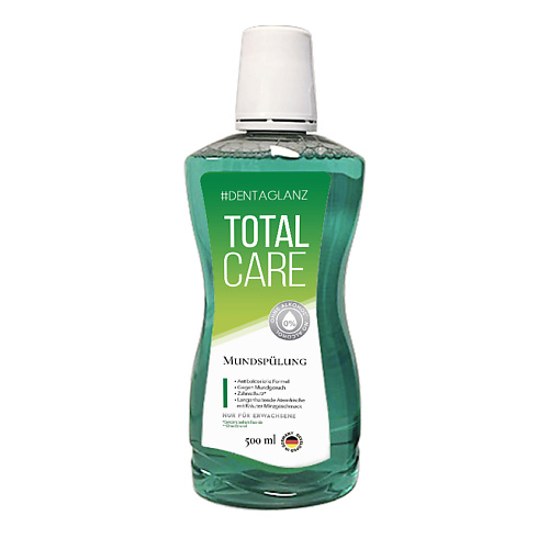 

#DENTAGLANZ Ополаскиватель для полости рта Total Care 500, Ополаскиватель для полости рта Total Care